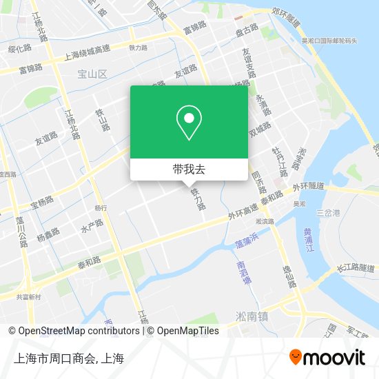 上海市周口商会地图
