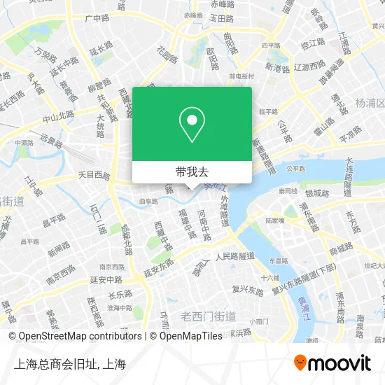 上海总商会旧址地图
