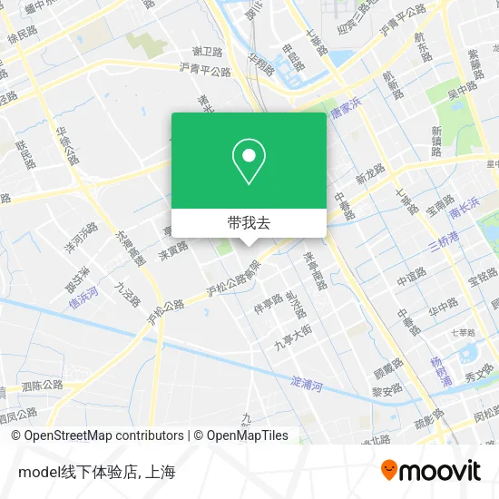 model线下体验店地图