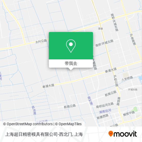 上海超日精密模具有限公司-西北门地图