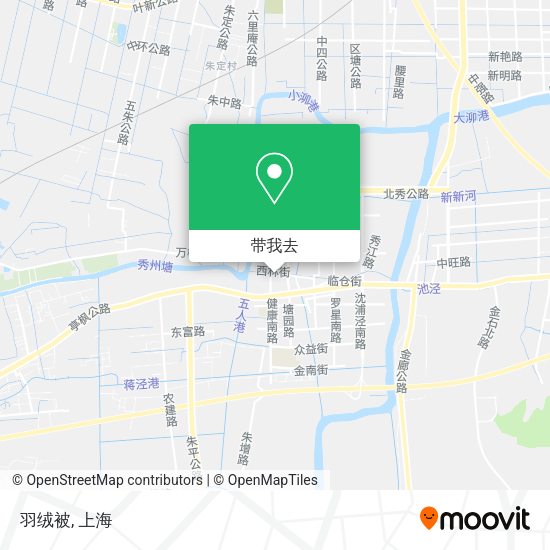 羽绒被地图