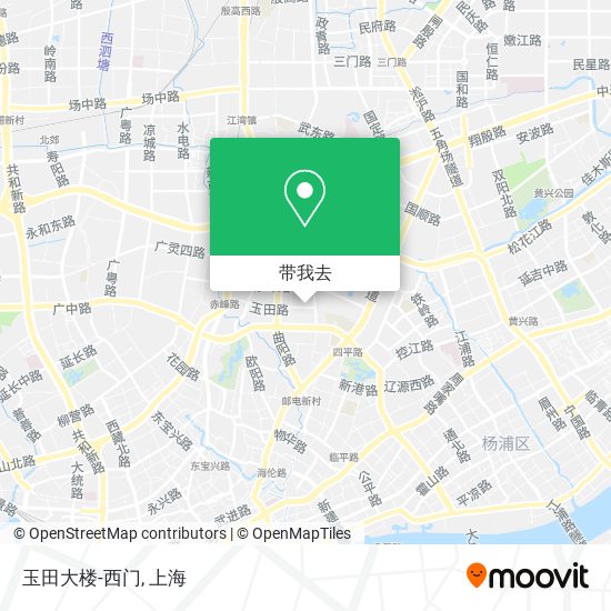 玉田大楼-西门地图