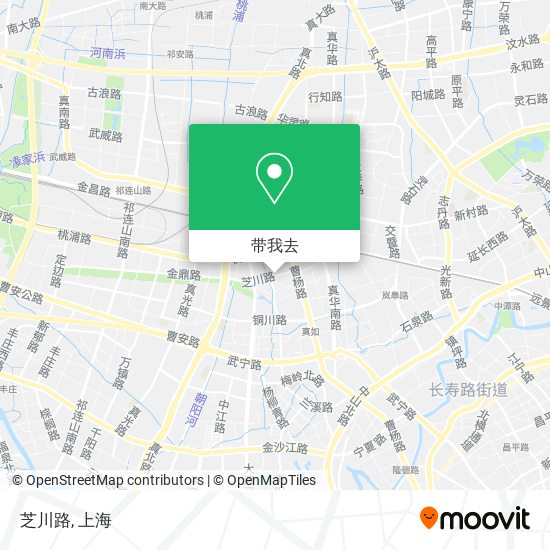芝川路地图