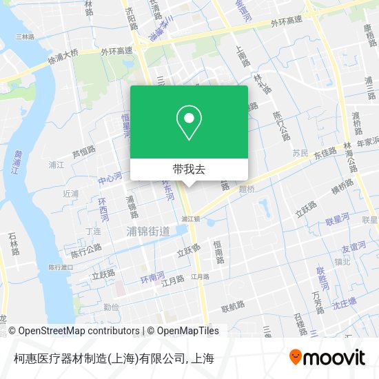 柯惠医疗器材制造(上海)有限公司地图