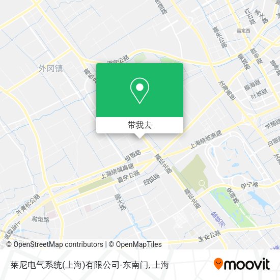 莱尼电气系统(上海)有限公司-东南门地图