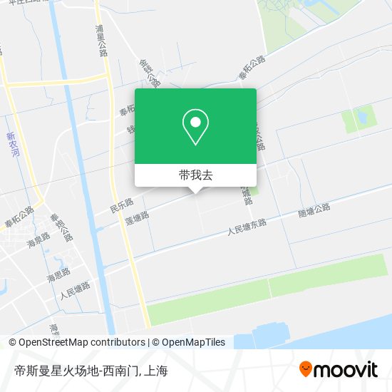 帝斯曼星火场地-西南门地图