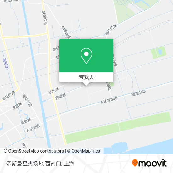 帝斯曼星火场地-西南门地图