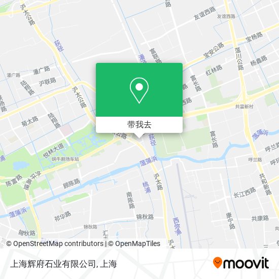 上海辉府石业有限公司地图