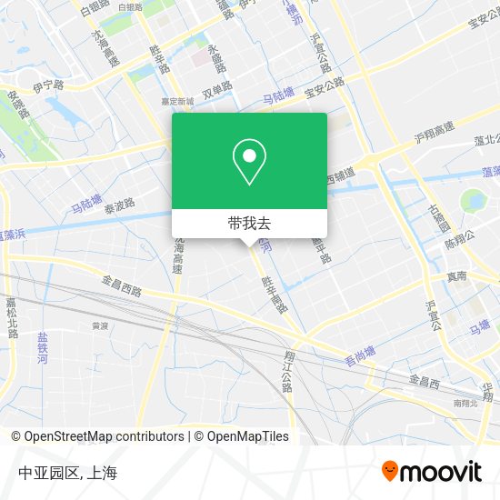 中亚园区地图