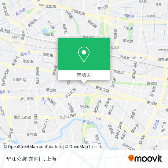 华江公寓-东南门地图