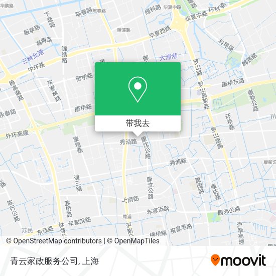 青云家政服务公司地图