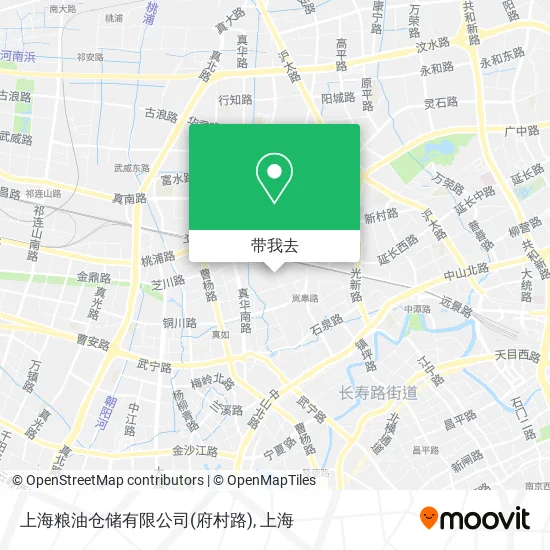 上海粮油仓储有限公司(府村路)地图