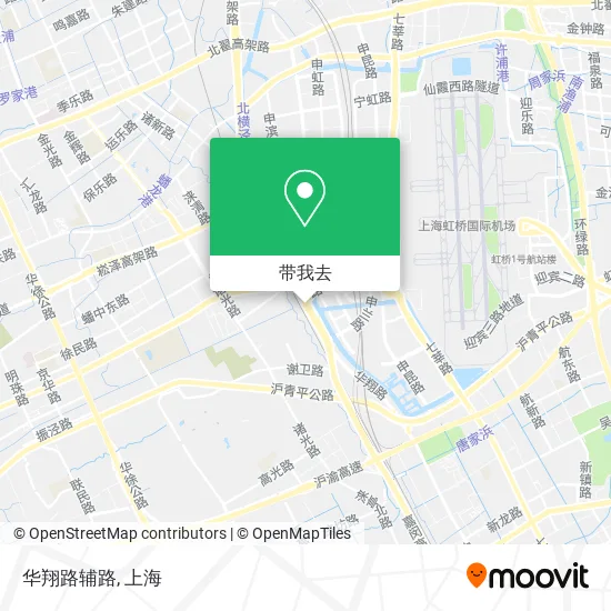 华翔路辅路地图