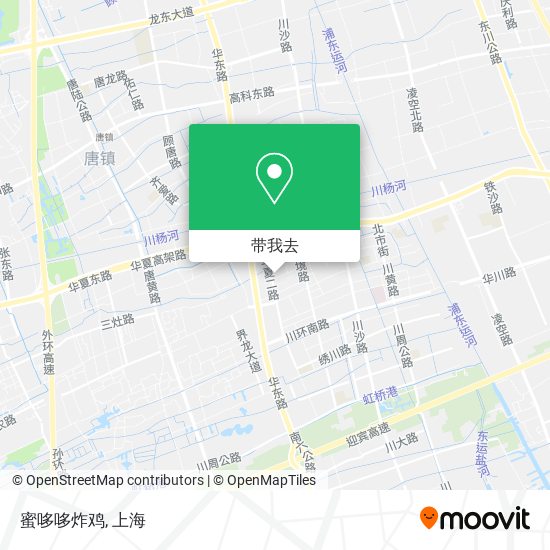 蜜哆哆炸鸡地图