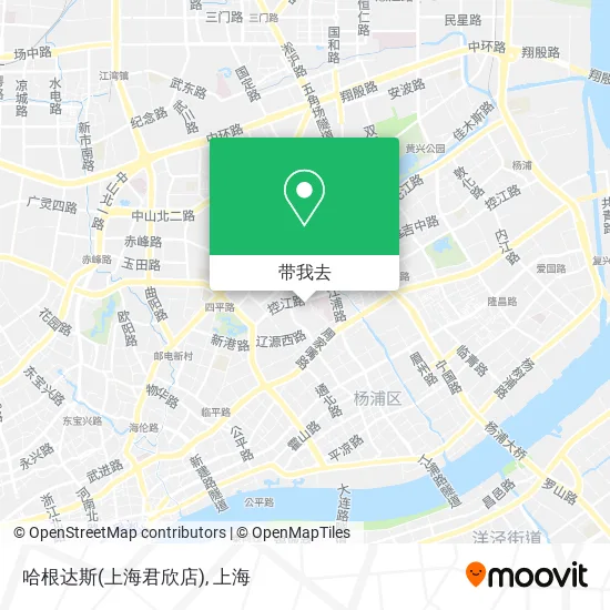 哈根达斯(上海君欣店)地图