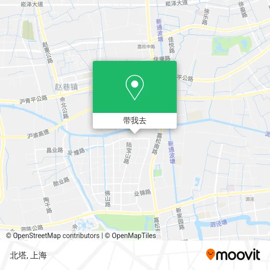 北塔地图