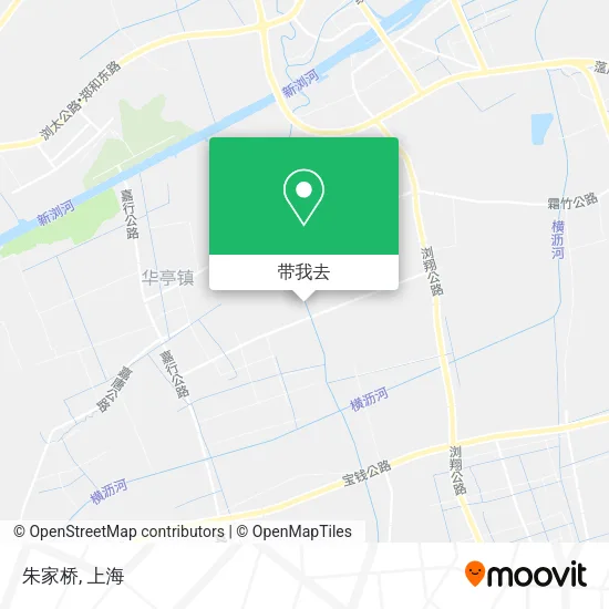 朱家桥地图