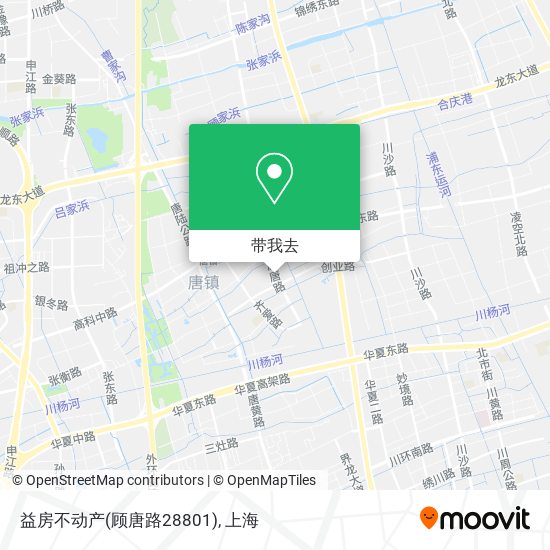 益房不动产(顾唐路28801)地图