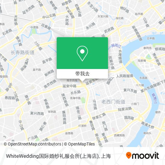 WhiteWedding国际婚纱礼服会所(上海店)地图