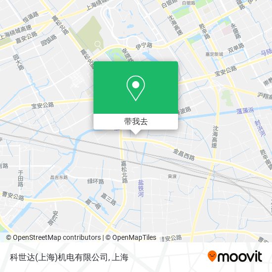 科世达(上海)机电有限公司地图