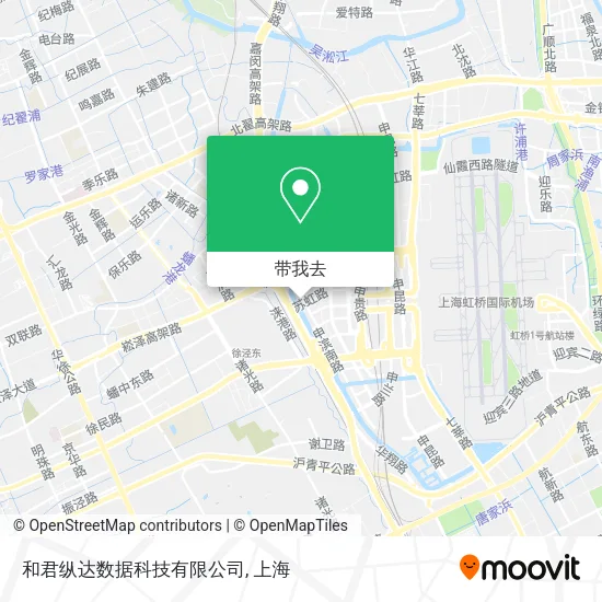 和君纵达数据科技有限公司地图