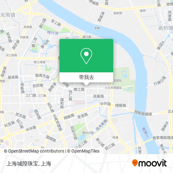 上海城隍珠宝地图