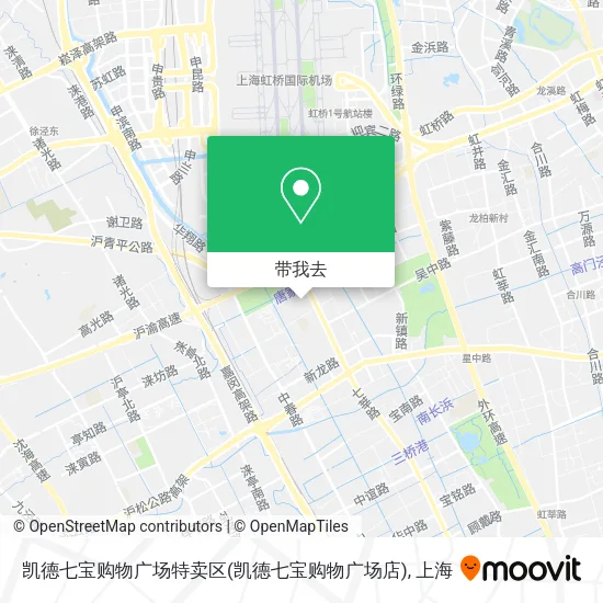 凯德七宝购物广场特卖区(凯德七宝购物广场店)地图