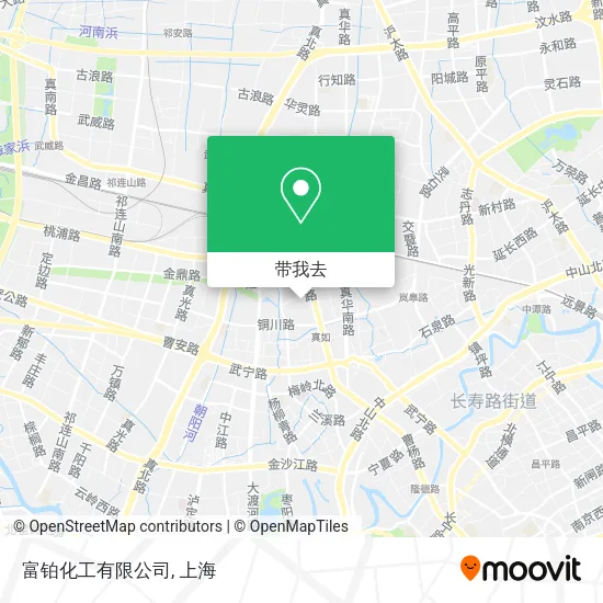 富铂化工有限公司地图