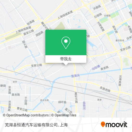 芜湖县恒通汽车运输有限公司地图