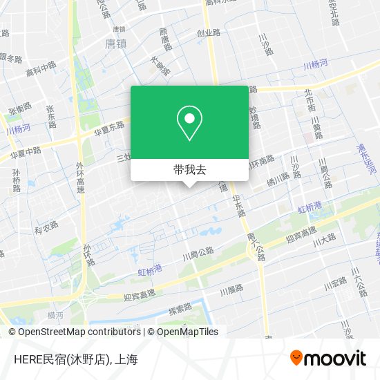 HERE民宿(沐野店)地图