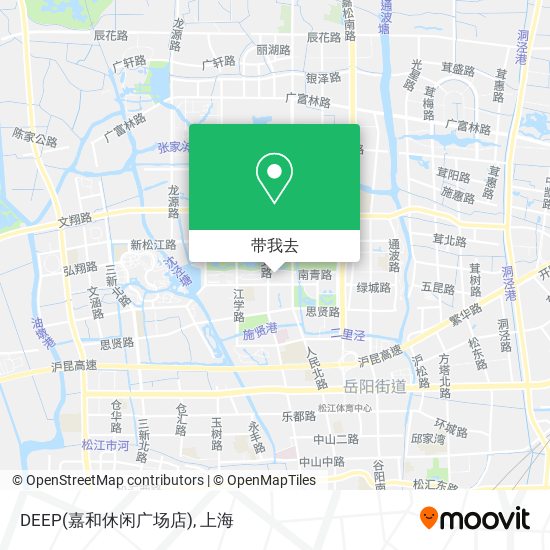 DEEP(嘉和休闲广场店)地图