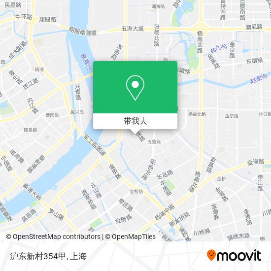 沪东新村354甲地图
