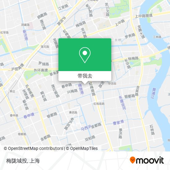梅陇城投地图