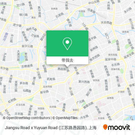 Jiangsu Road x Yuyuan Road (江苏路愚园路)地图