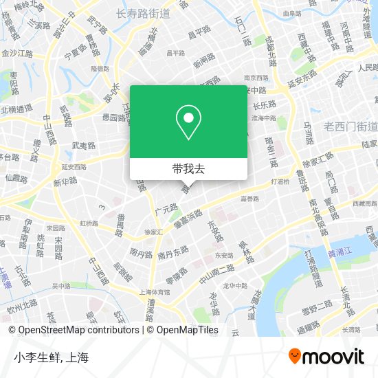 小李生鲜地图