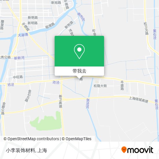 小李装饰材料地图