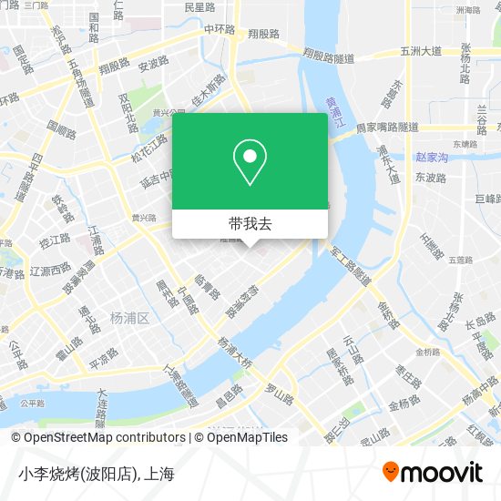 小李烧烤(波阳店)地图