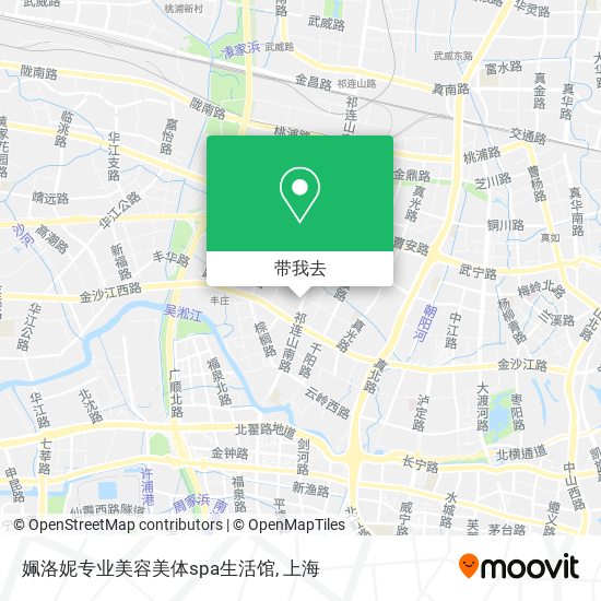 姵洛妮专业美容美体spa生活馆地图