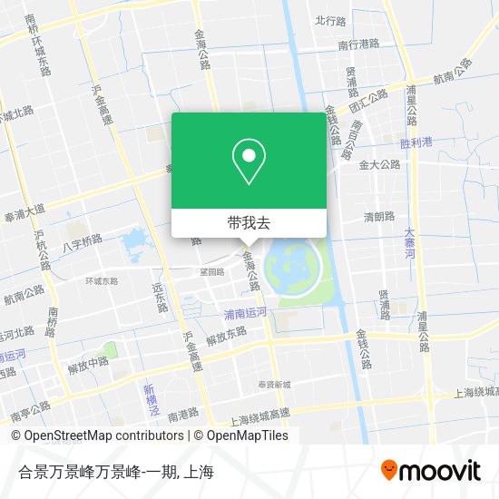 合景万景峰万景峰-一期地图