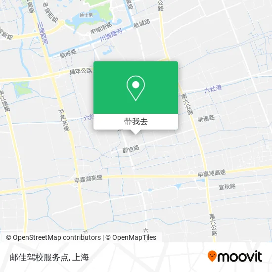 邮佳驾校服务点地图