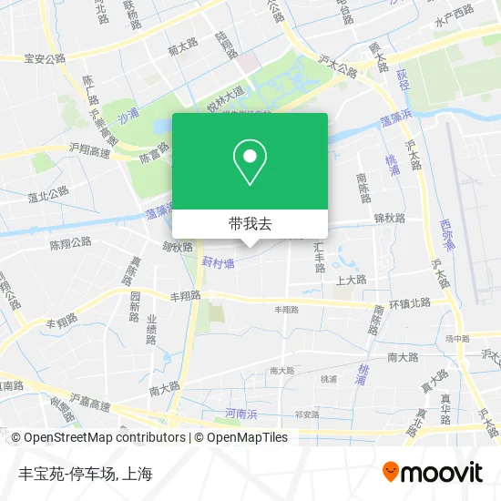丰宝苑-停车场地图