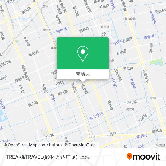 TREAK&TRAVEL(颛桥万达广场)地图