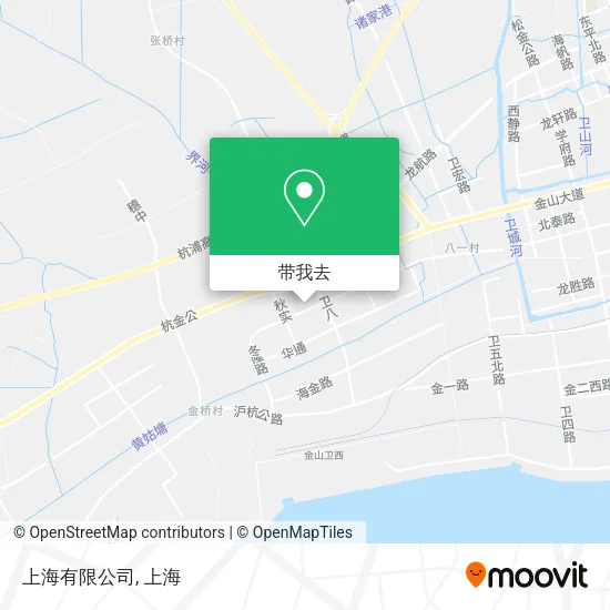 上海有限公司地图