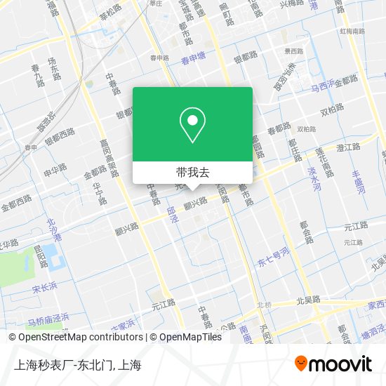 上海秒表厂-东北门地图