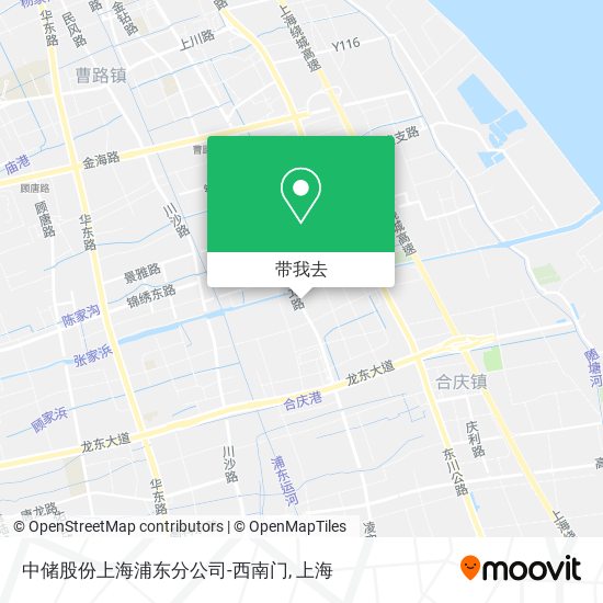 中储股份上海浦东分公司-西南门地图