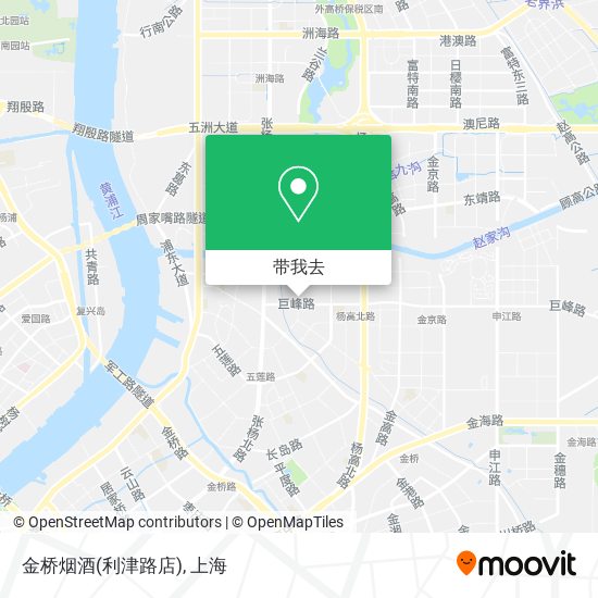 金桥烟酒(利津路店)地图