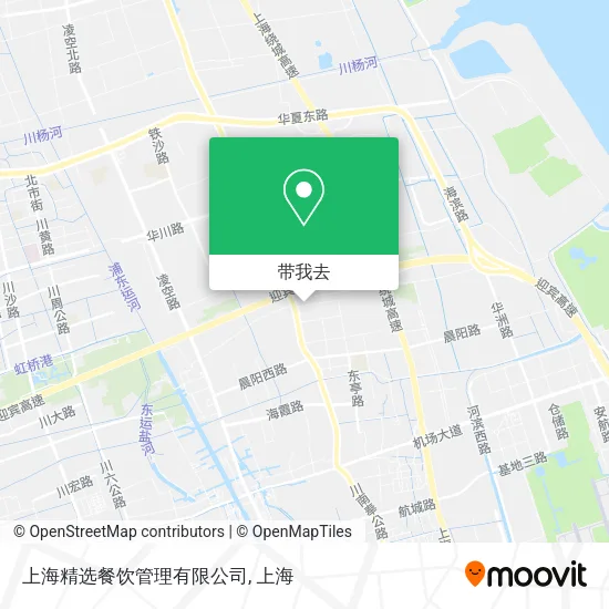 上海精选餐饮管理有限公司地图