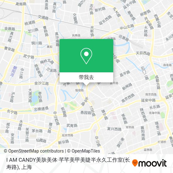 I AM CANDY美肤美体·芊芊美甲美睫半永久工作室(长寿路)地图