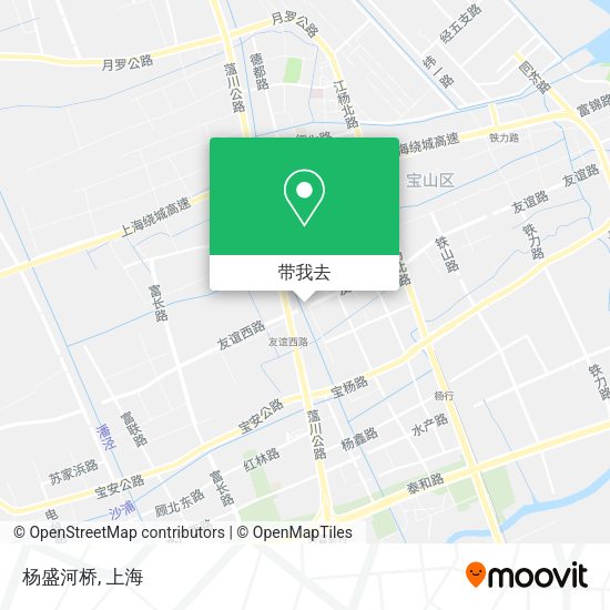 杨盛河桥地图