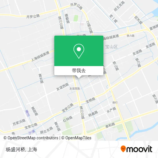 杨盛河桥地图
